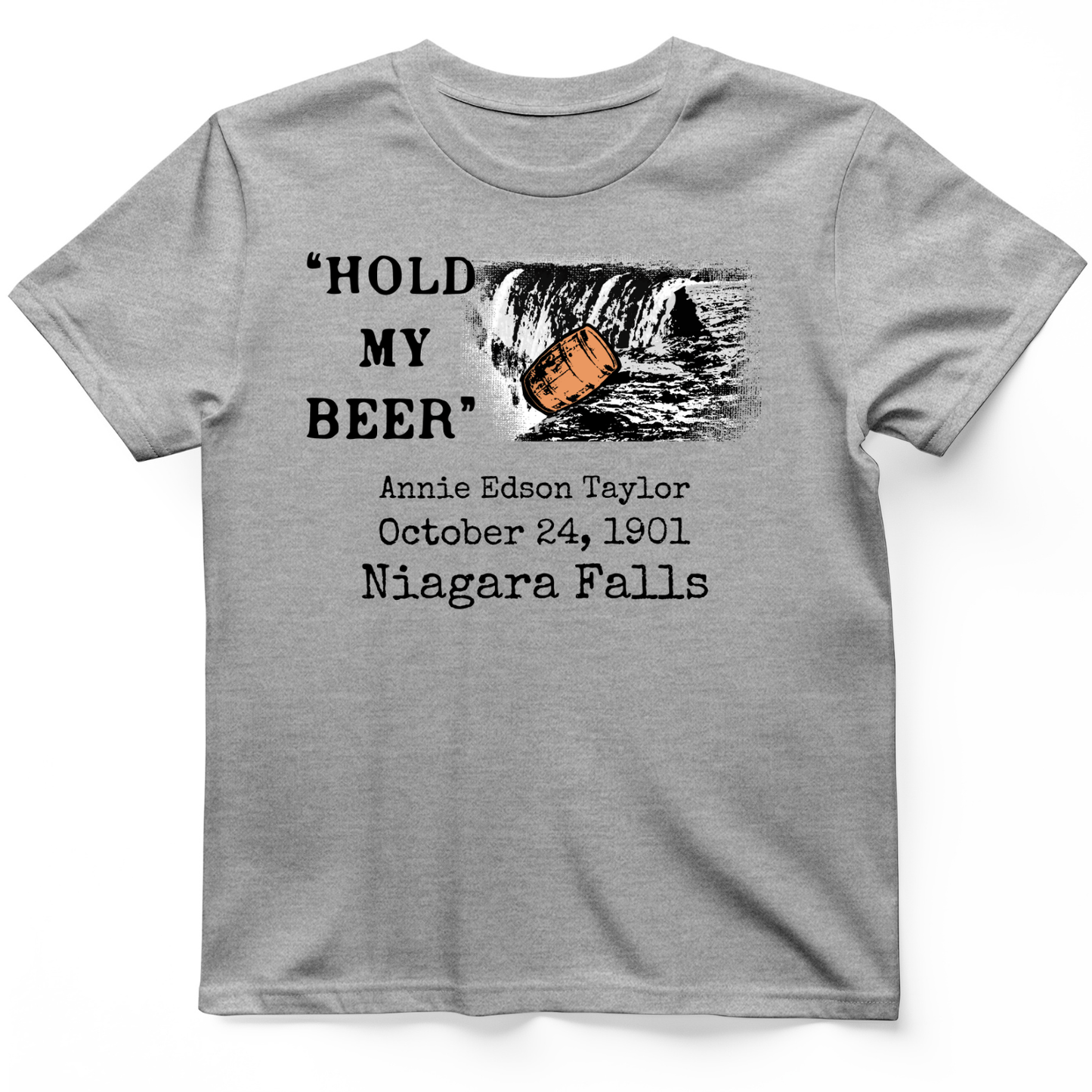 Hold My Beer T-Shirt Sport Grey / S