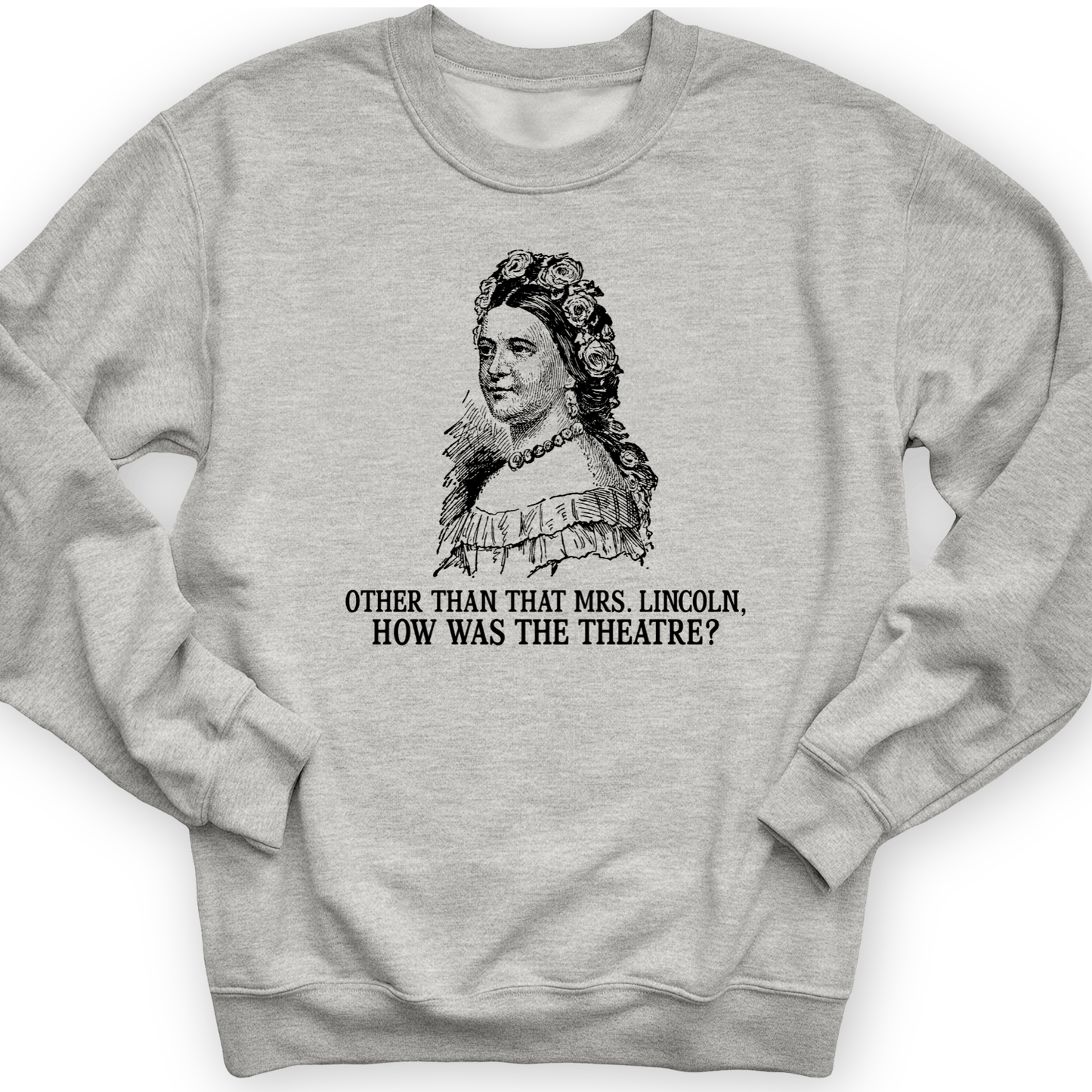 How Was The Theatre Crewneck Sport Grey / S