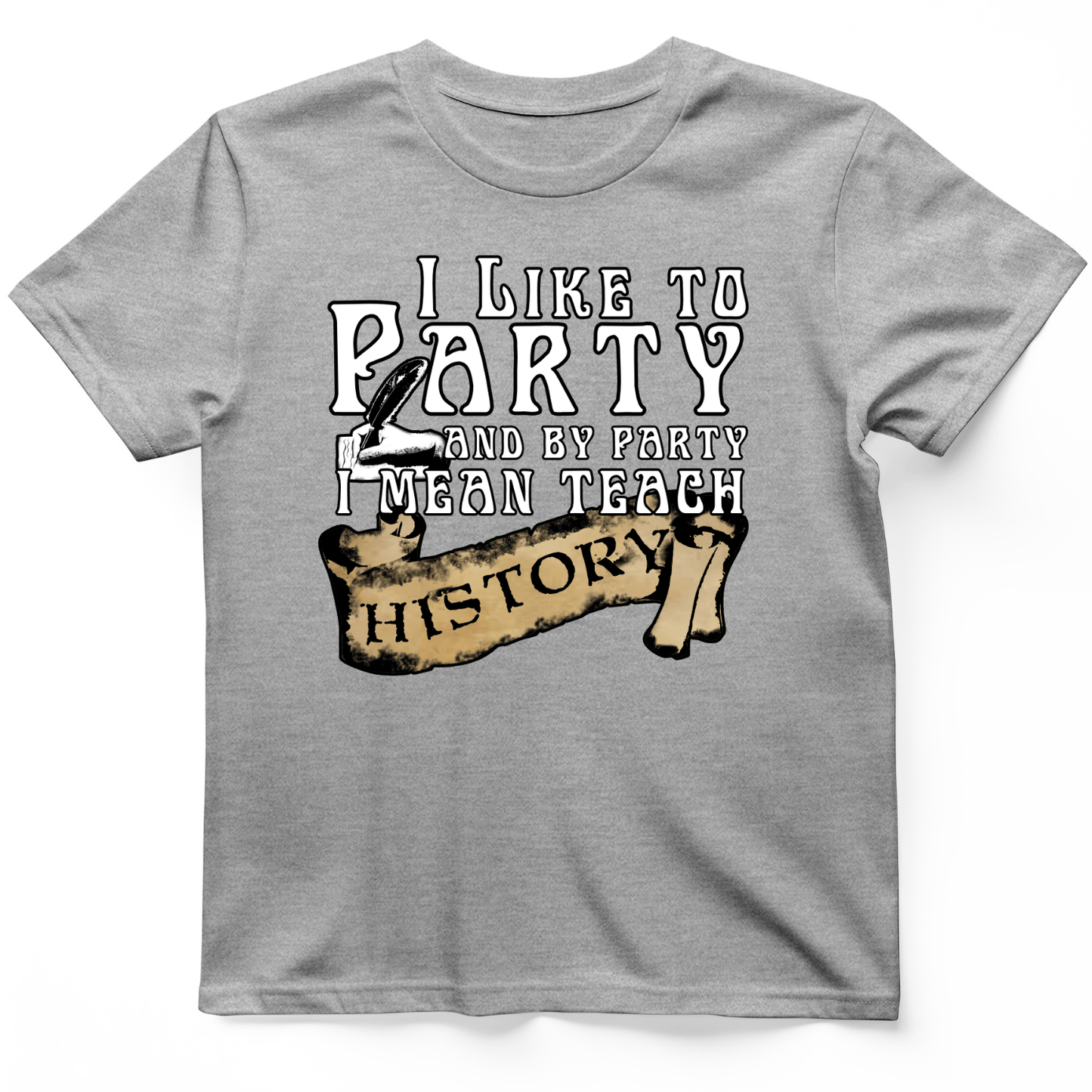 I Like To Party T-Shirt Sport Grey / L