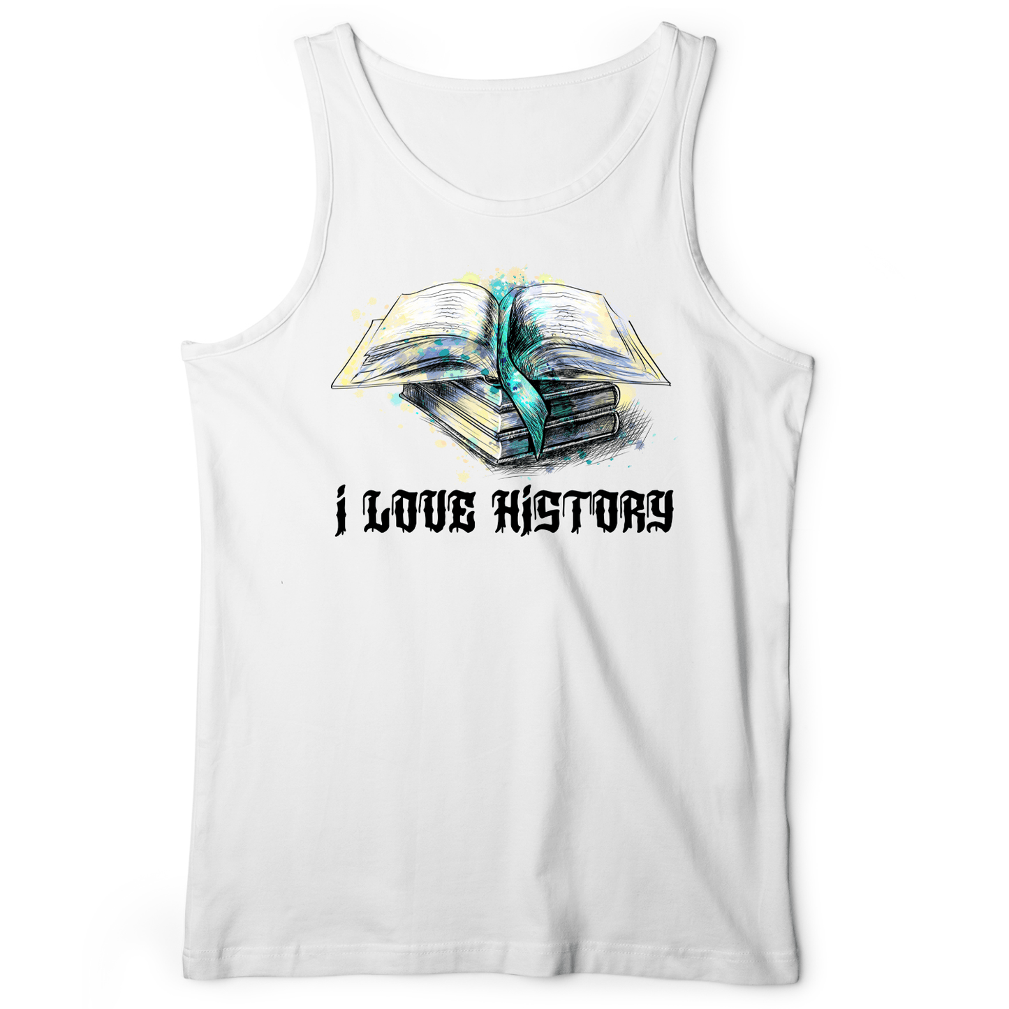 I Love History Tank White / XS