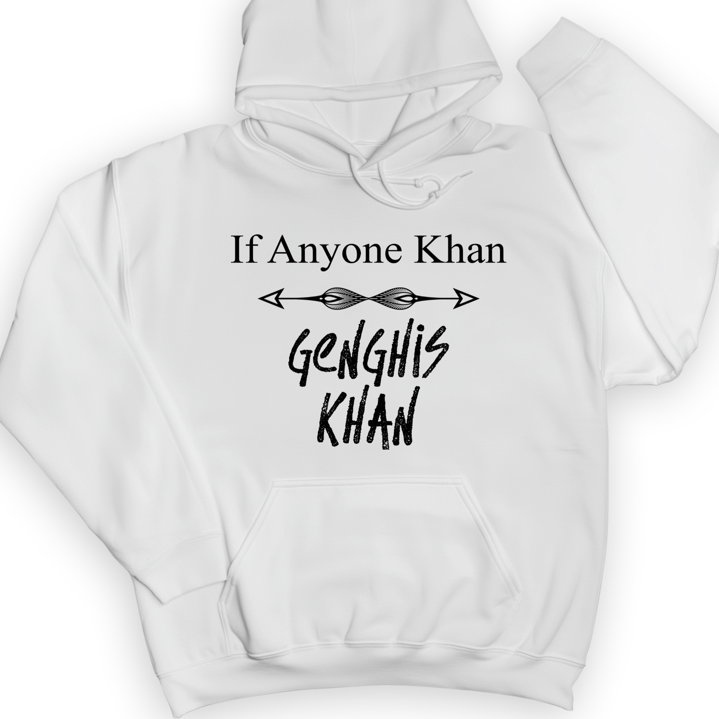If Anyone Khan Hoodie White / S