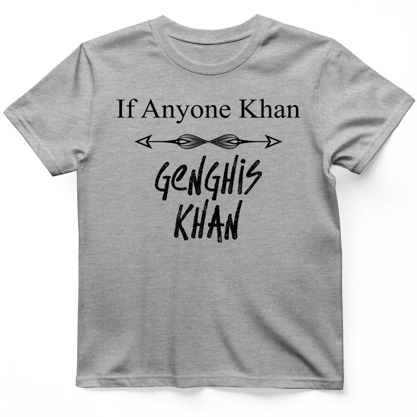 If Anyone Khan T-Shirt Sport Grey / S