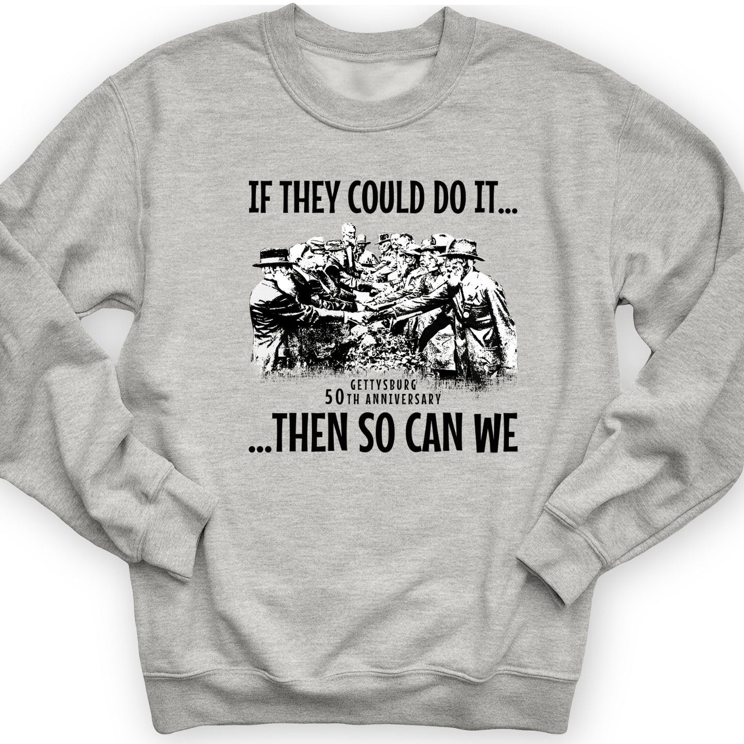 If They Could Do It Crewneck Sport Grey / S