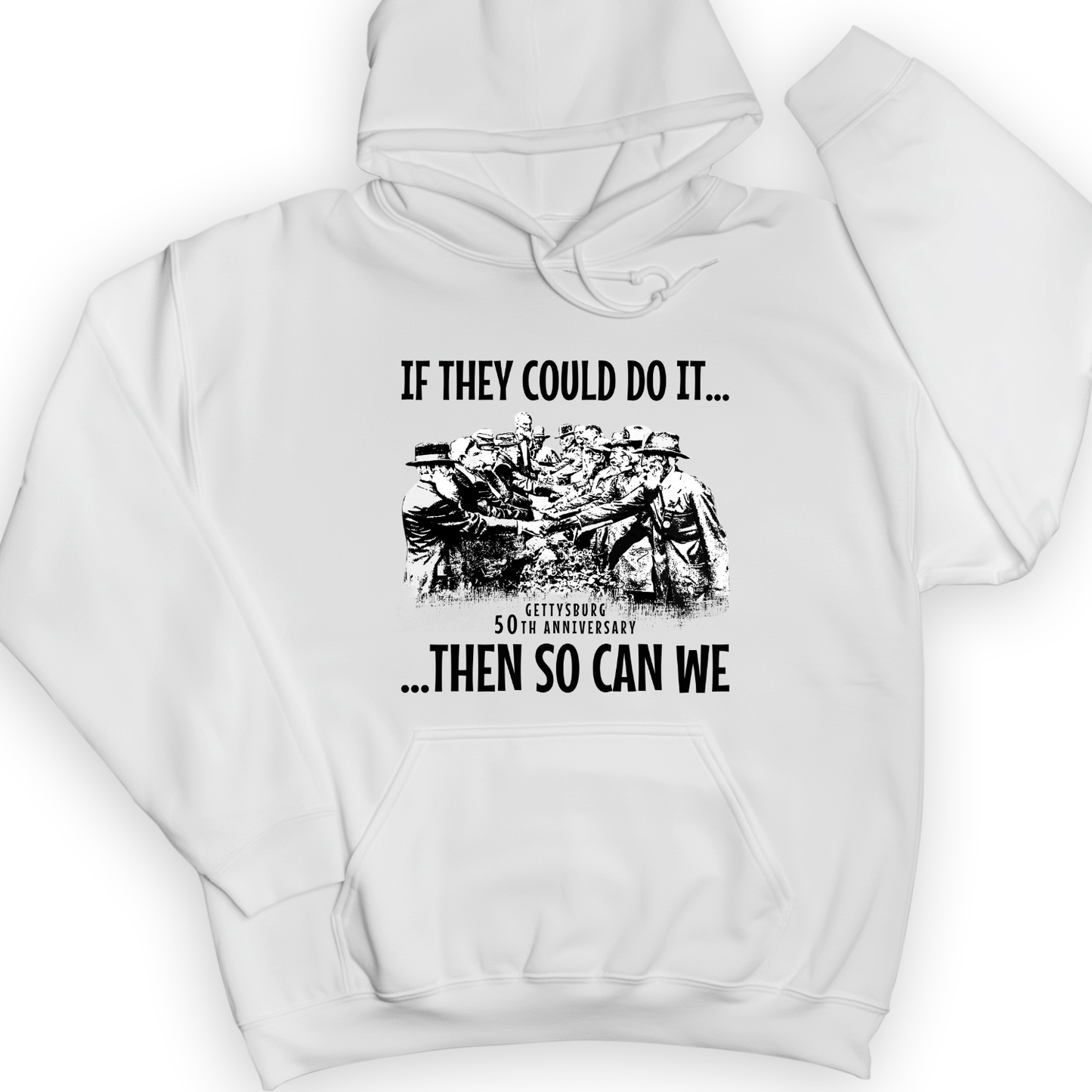 If They Could Do It Hoodie White / S