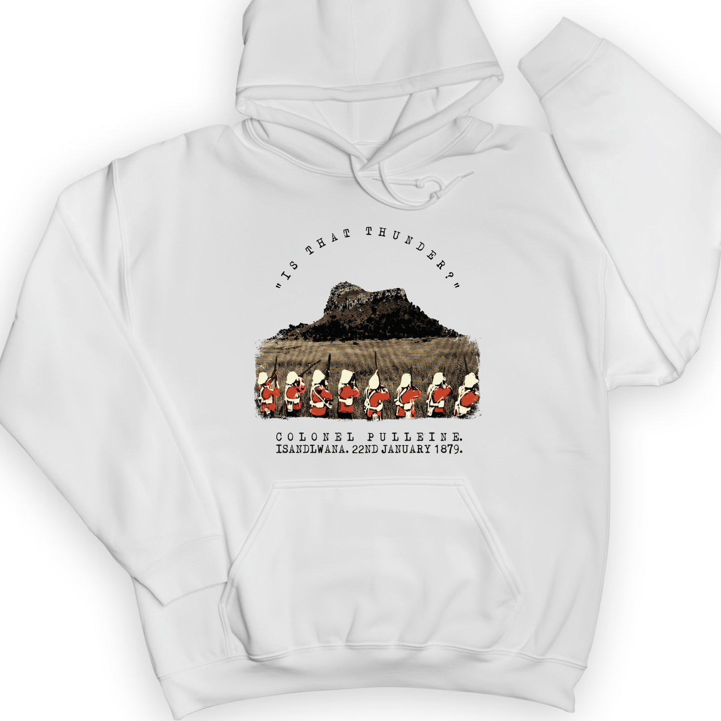 Isandlwana Hoodie White / S