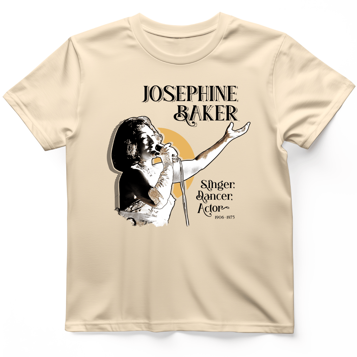 Josephine Baker T-Shirt Natural / S
