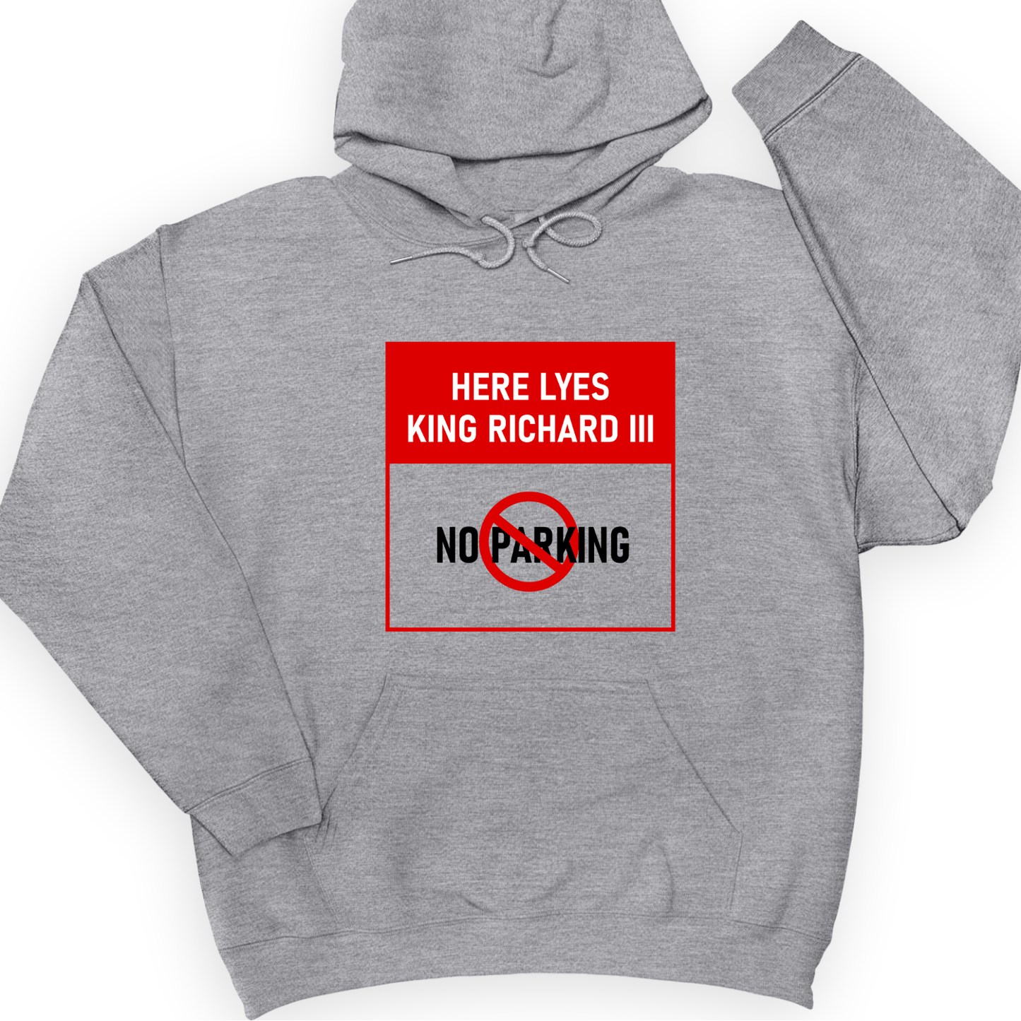 King Richard III Hoodie Sport Grey / S