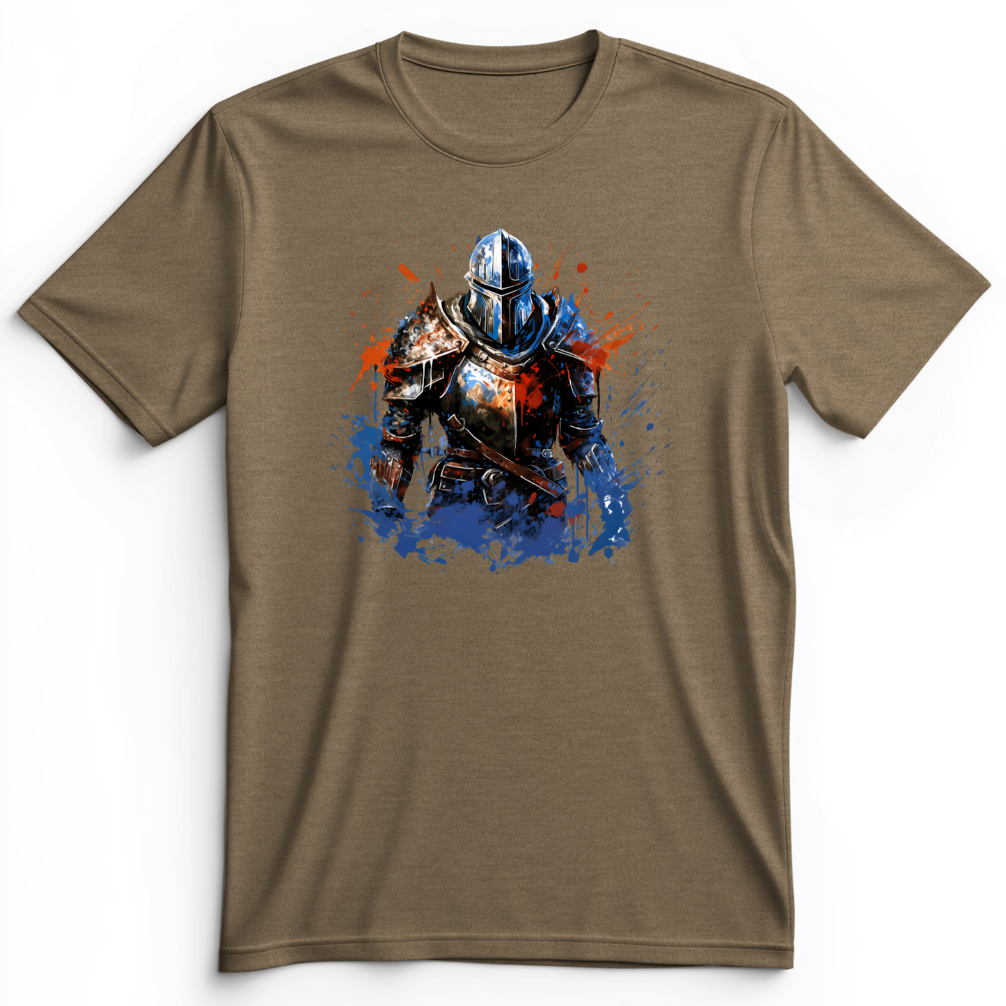 Knight Premium Tee Heather Olive / S