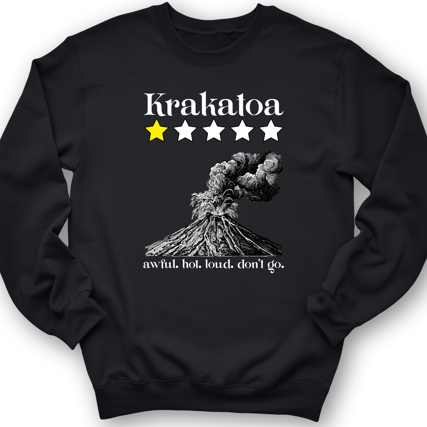 Krakatoa Crewneck Black / S