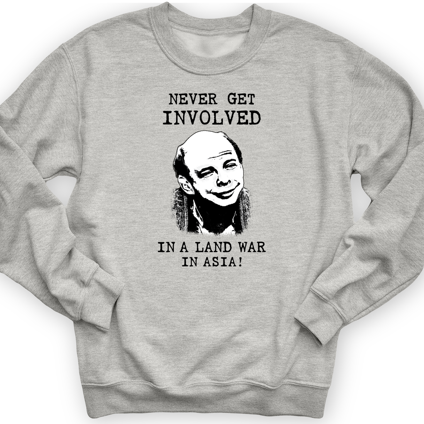 Land War In Asia Crewneck Sport Grey / S