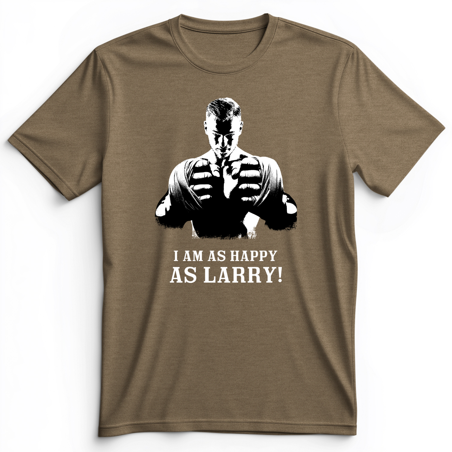 Larry Foley Premium Tee Heather Olive / S