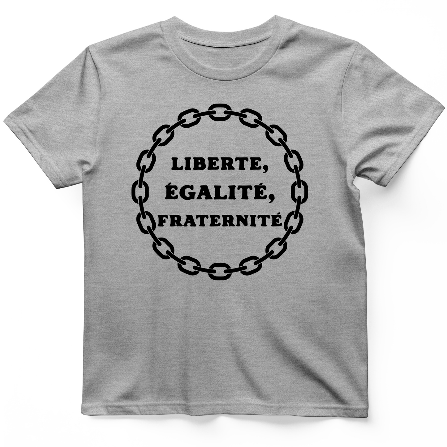 Liberte Egalite Fraternite T-Shirt Sport Grey / S