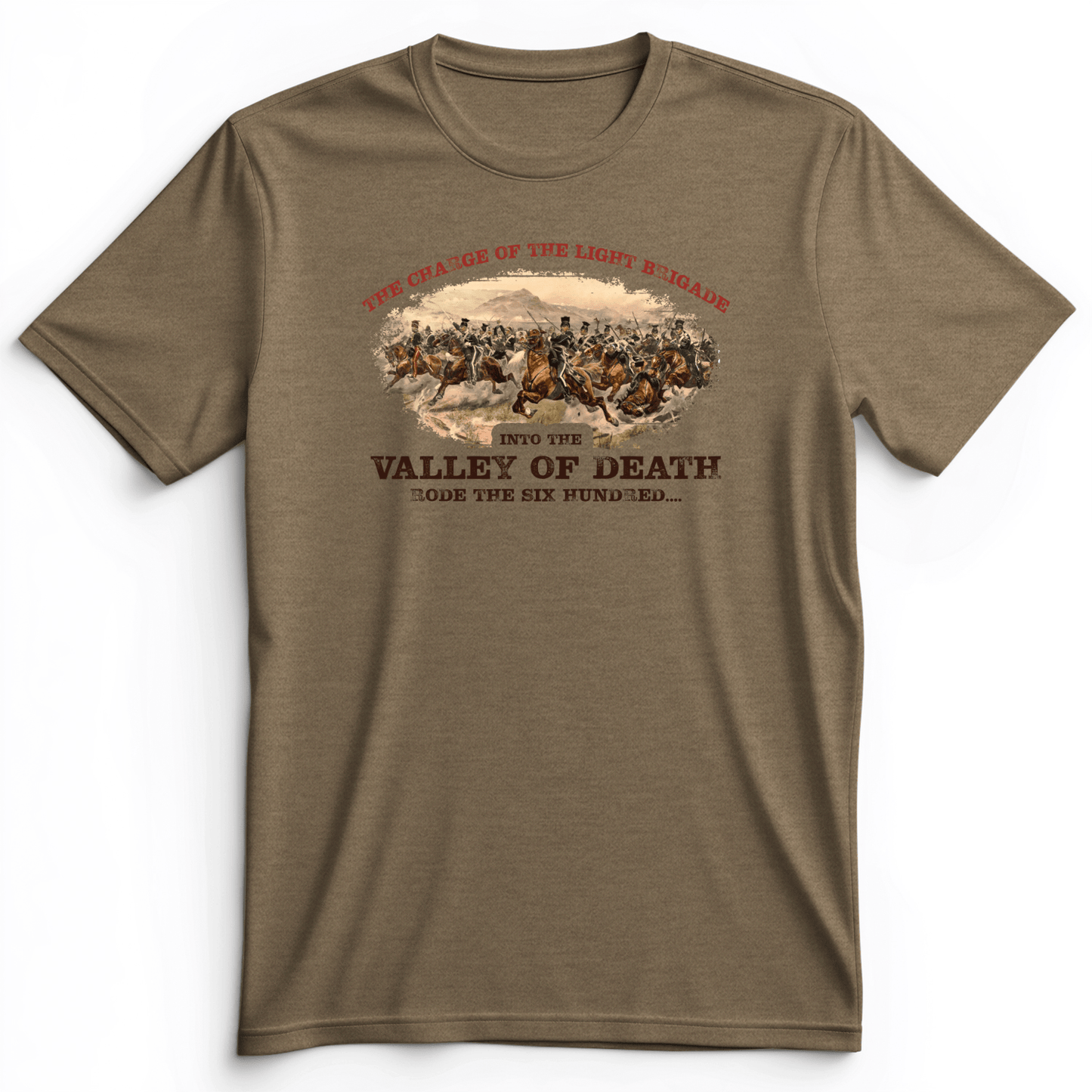 Light Brigade Premium Tee Heather Olive / S