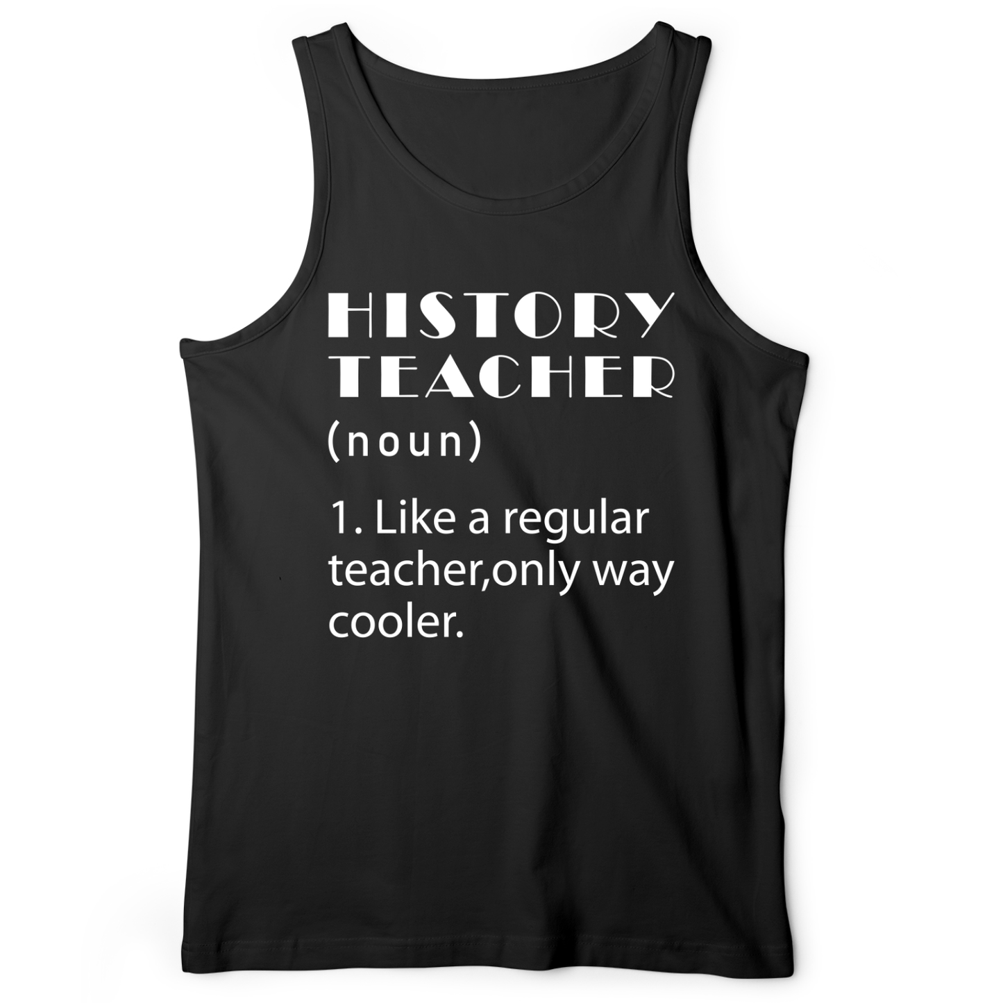 Like A Regular Teacher Tank Black / XS