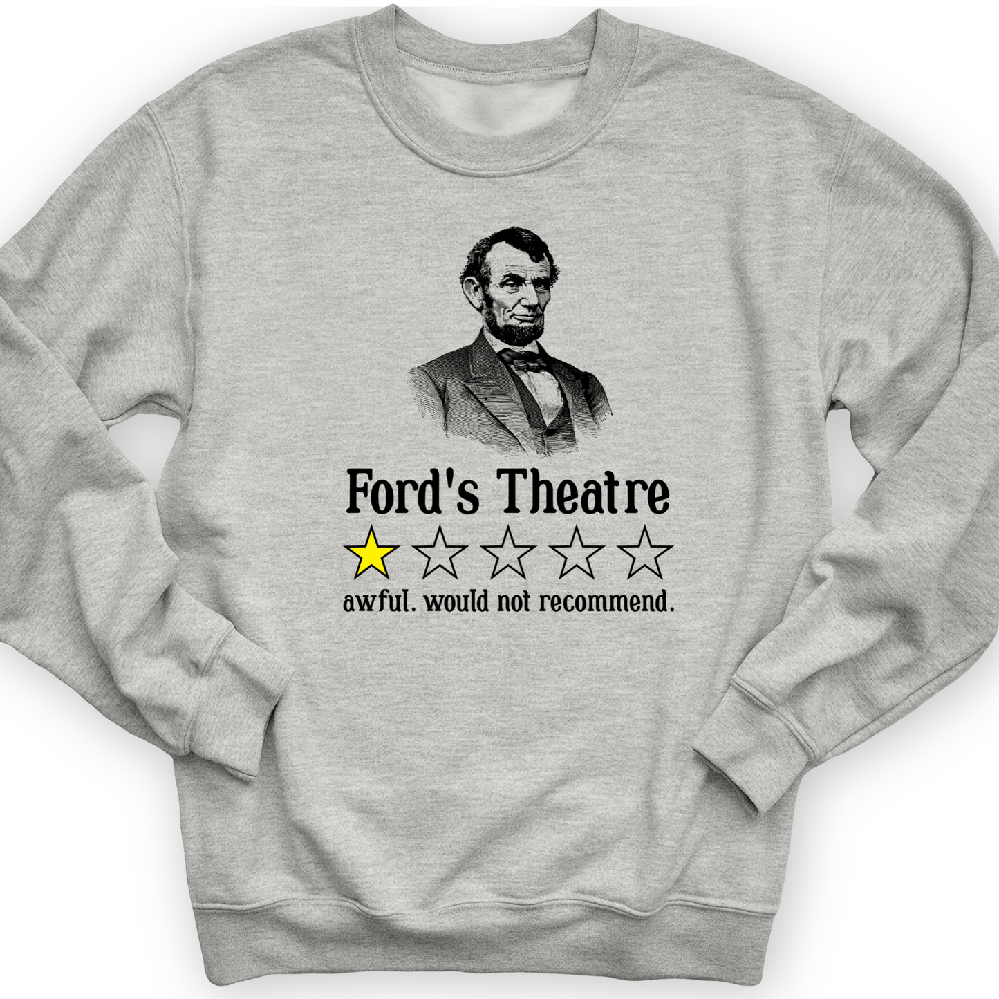 Lincoln One Star Review Crewneck Sport Grey / S