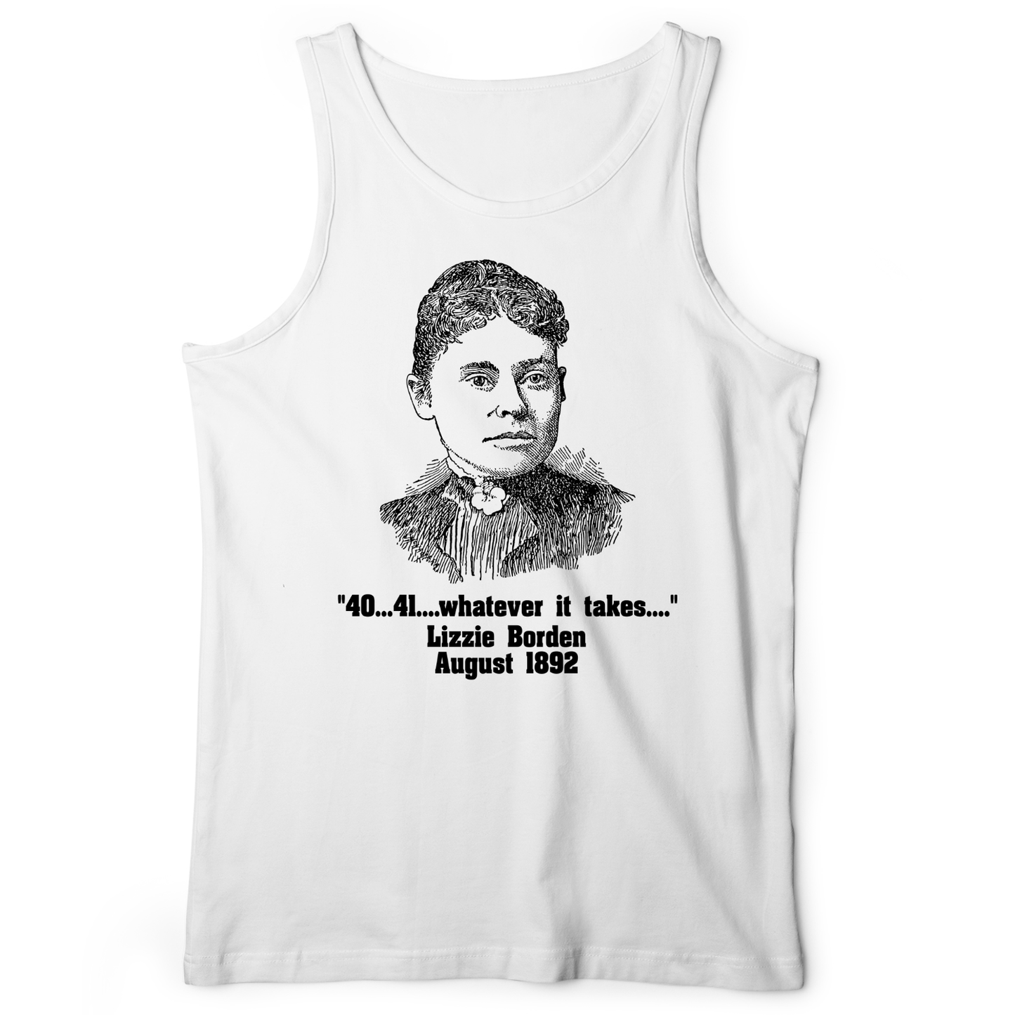 Lizzie Borden Tank White / XS