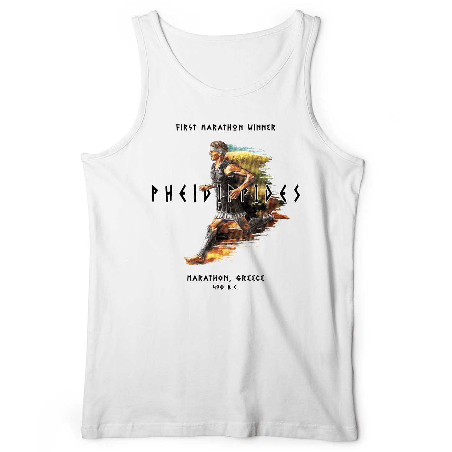 Marathon Run Tank White / XS
