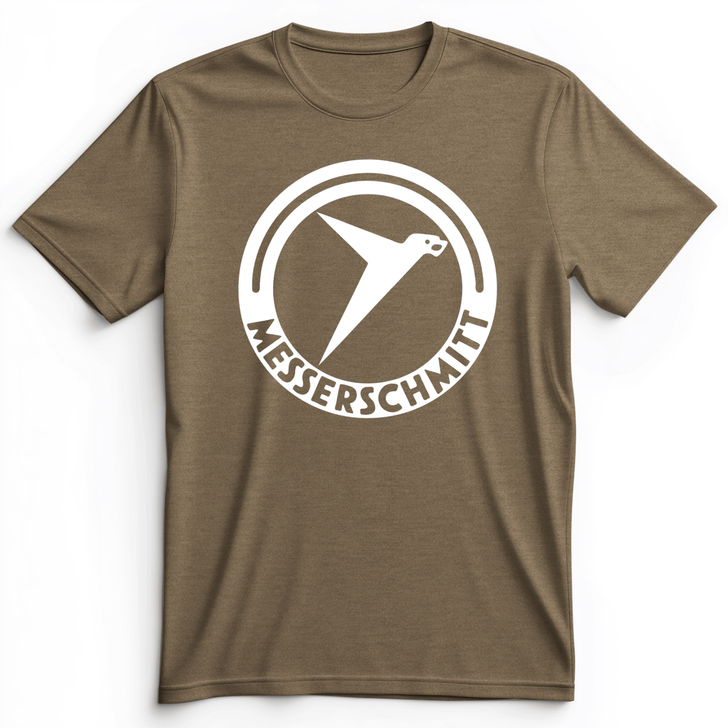 Messerschmitt Premium Tee Heather Olive / S
