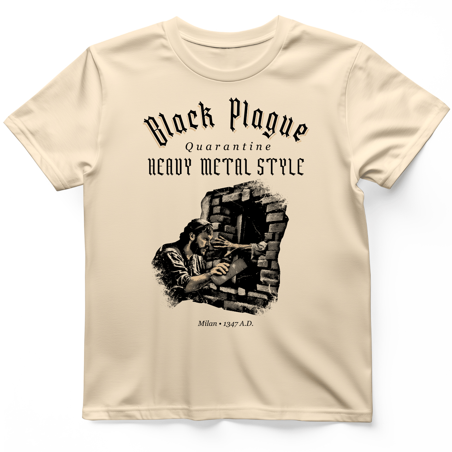 Milan Quarantine T-Shirt Natural / S