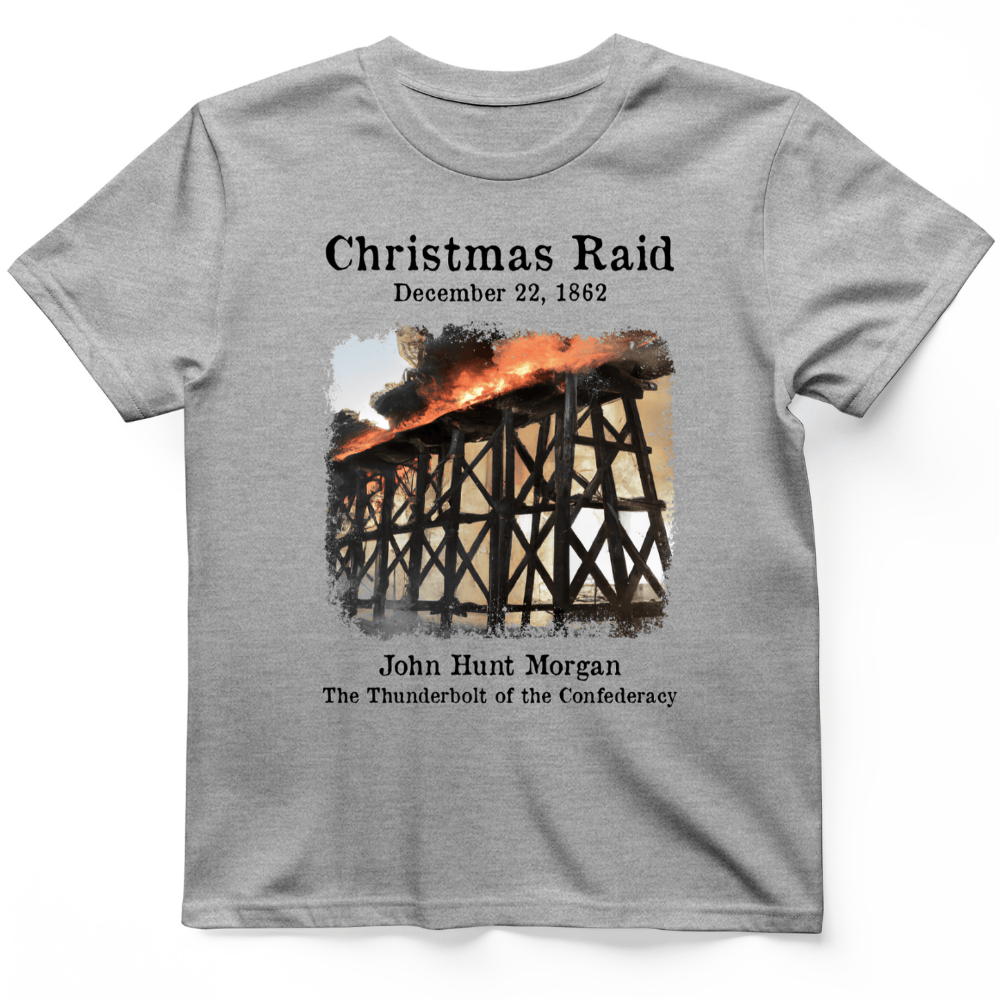 Morgan Xmas Raid T-Shirt Sport Grey / S