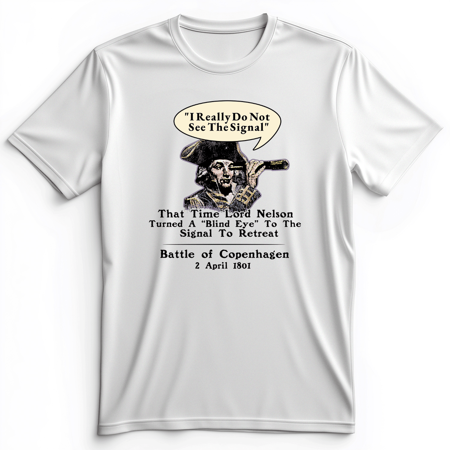 Nelson Blind Eye Premium Tee White / S