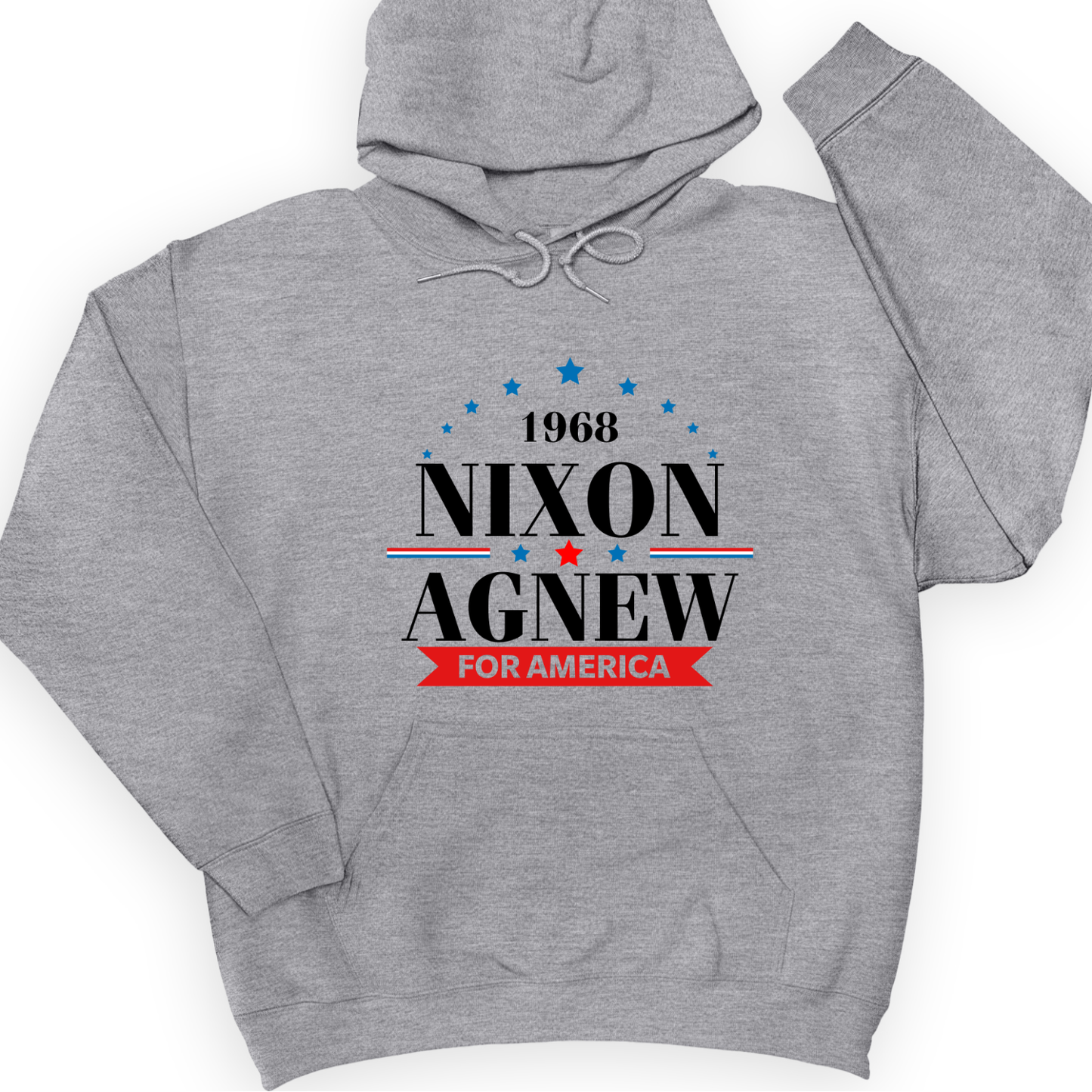 Nixon Agnew 1968 Hoodie Sport Grey / S