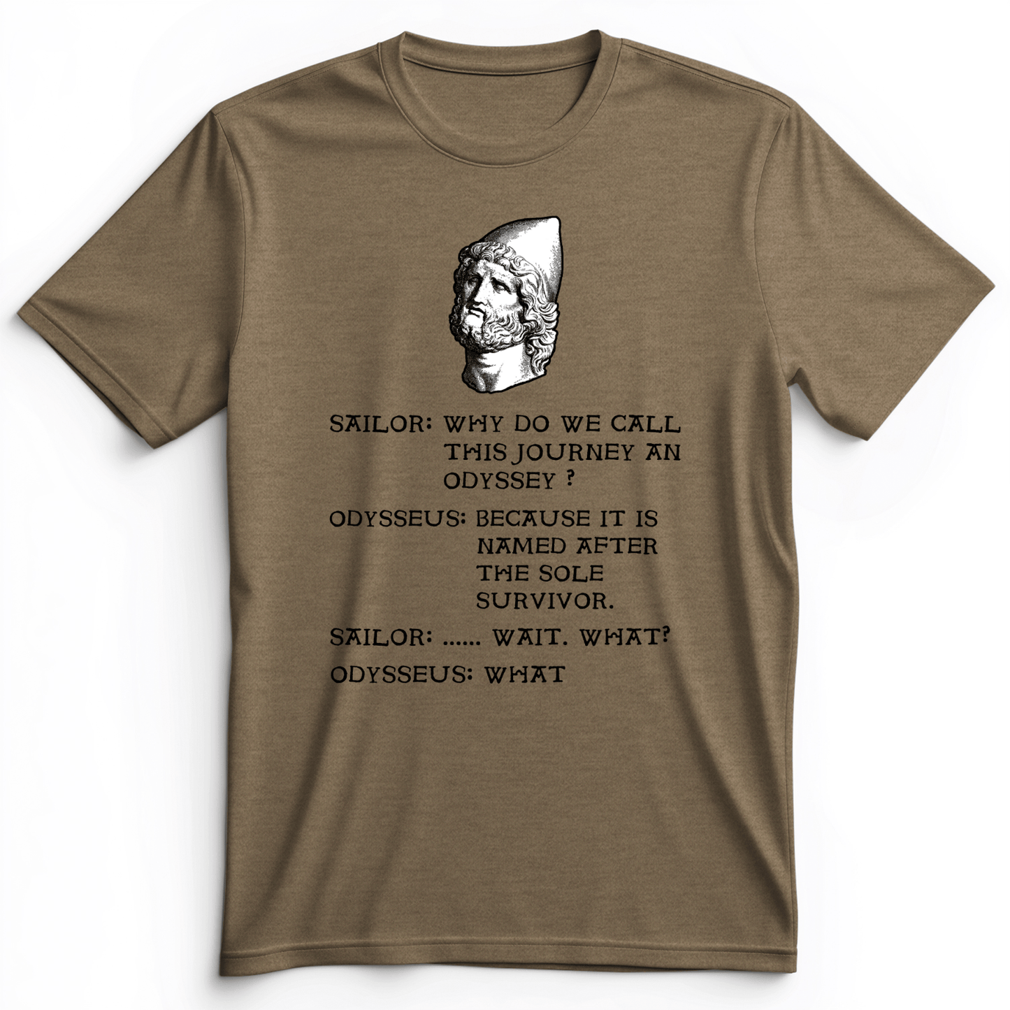 Odyssey Premium Tee Heather Olive / S