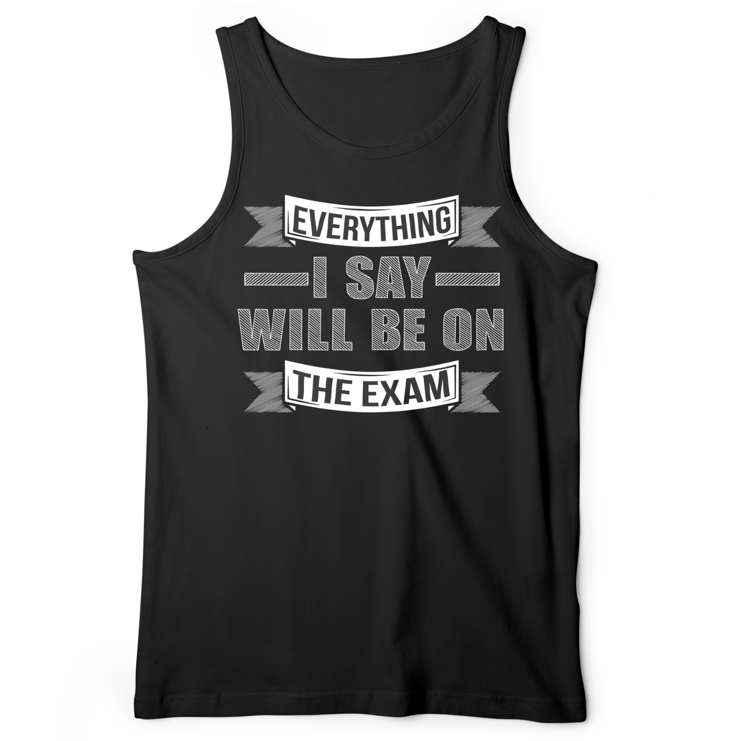On The Exam Tank Black / XS