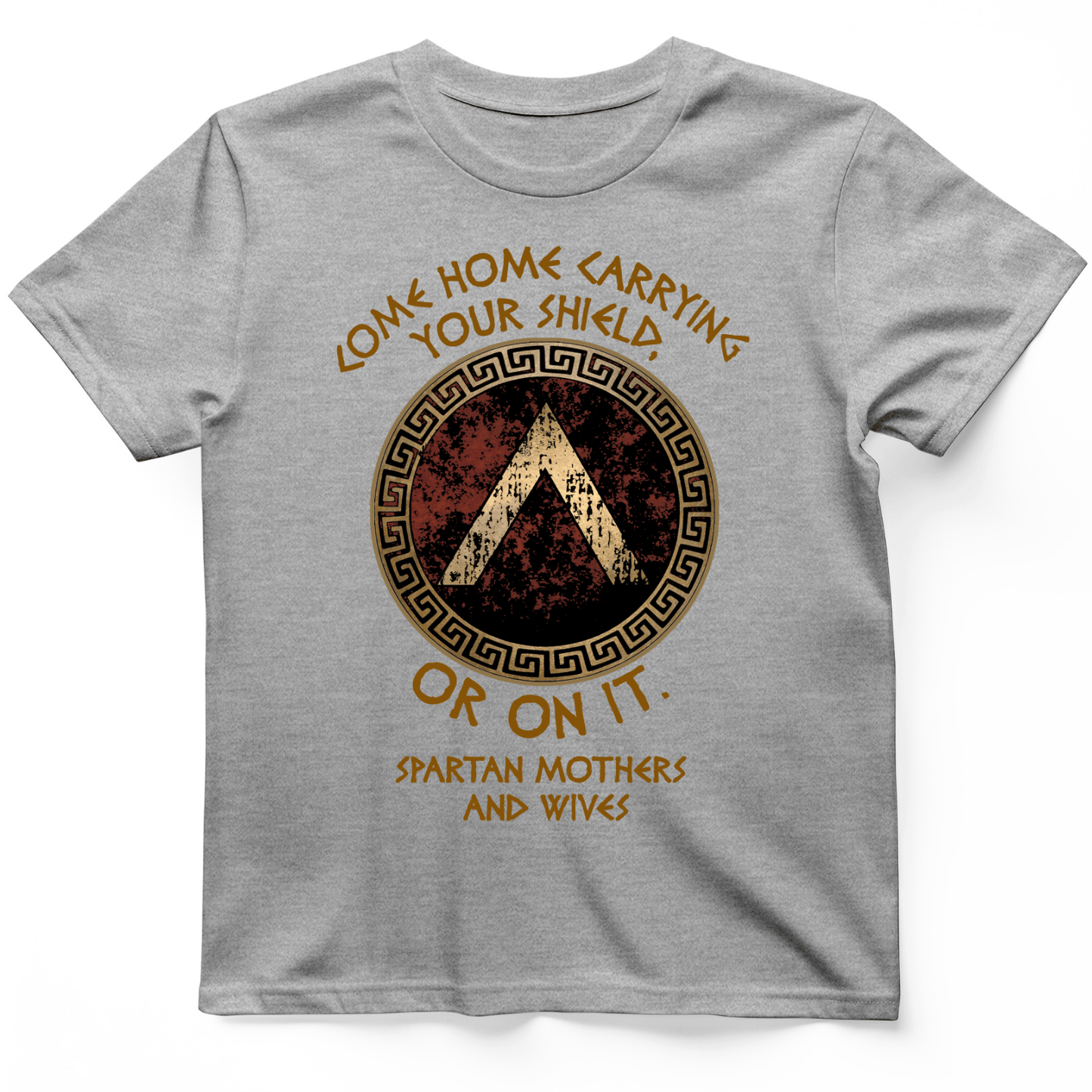 On Your Shield T-Shirt Sport Grey / S