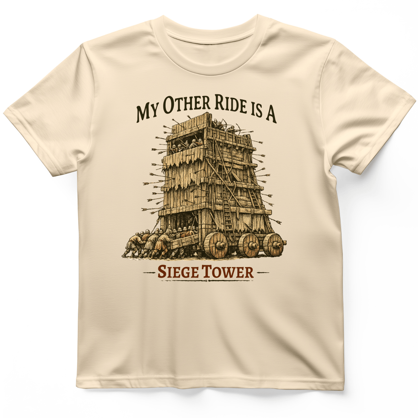 Other Ride Siege Tower T-Shirt Natural / S