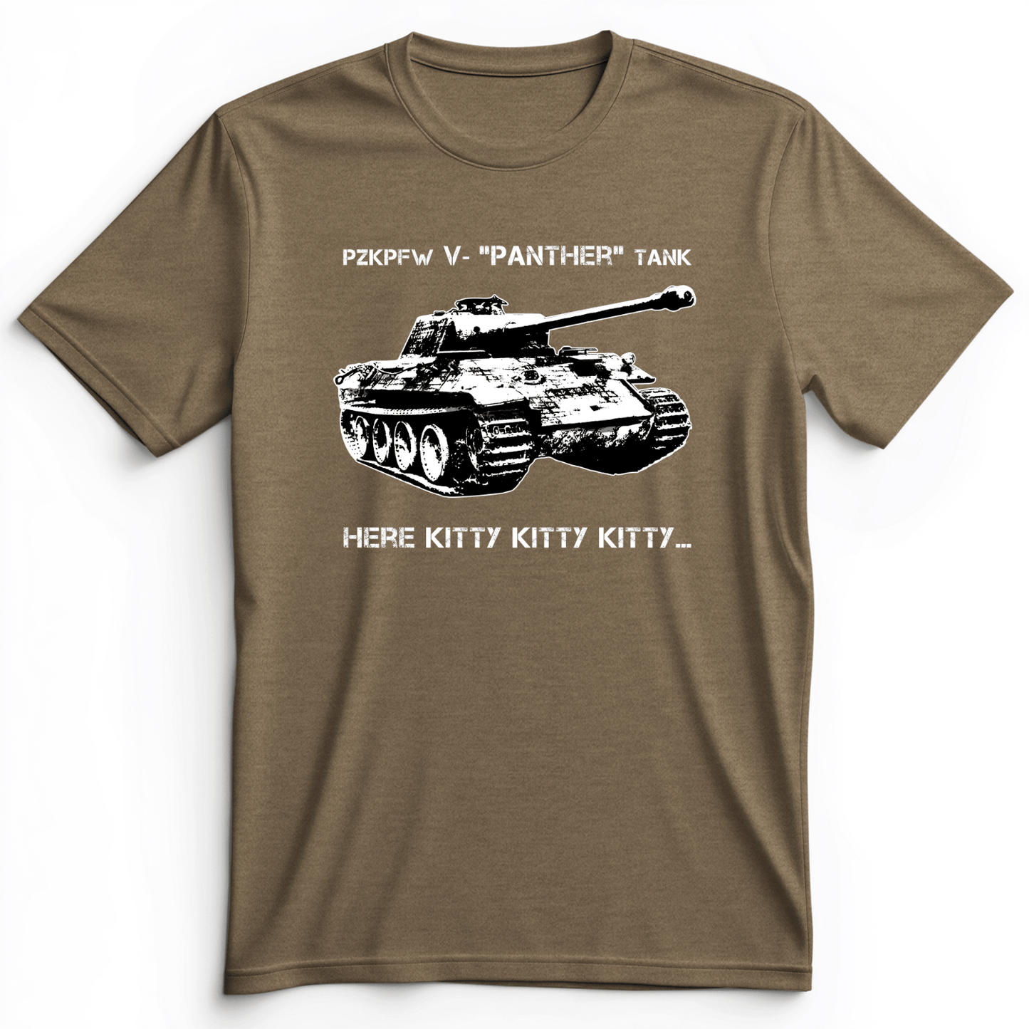 Panther Premium Tee Heather Olive / S