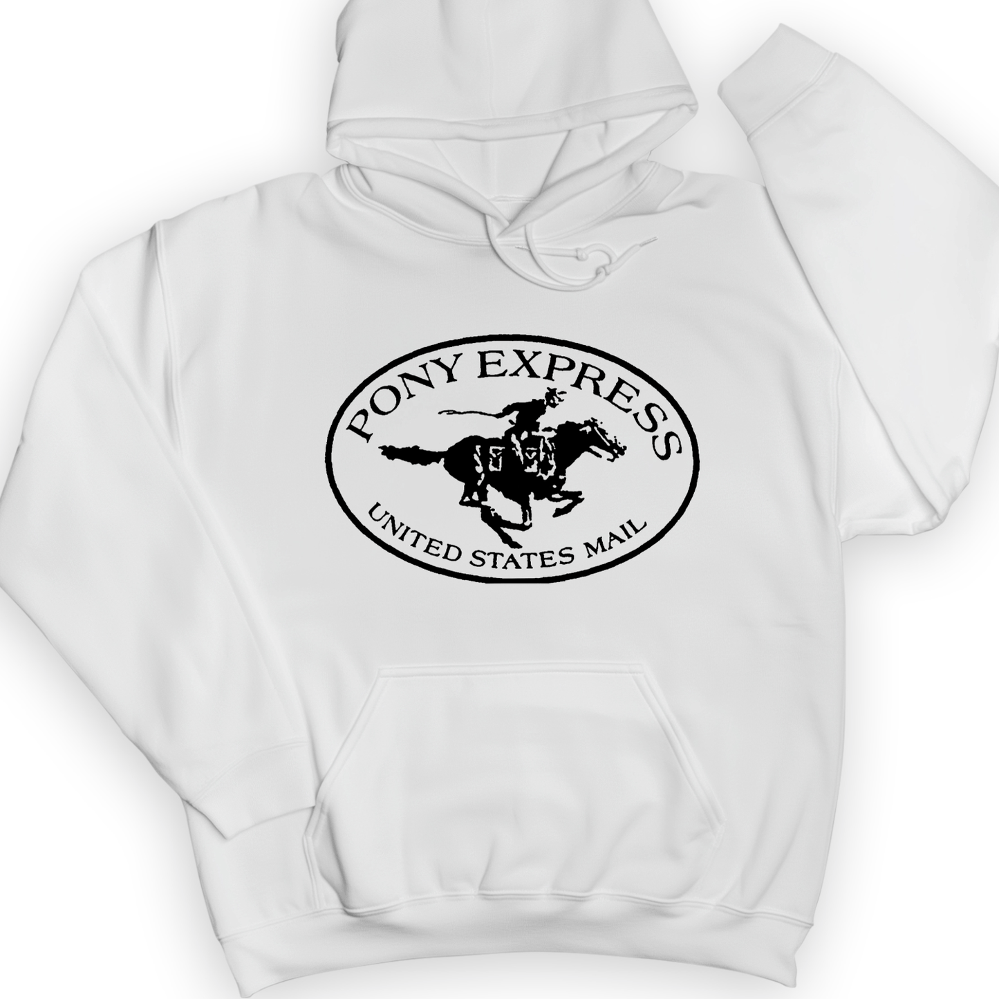 Pony Express Hoodie White / S