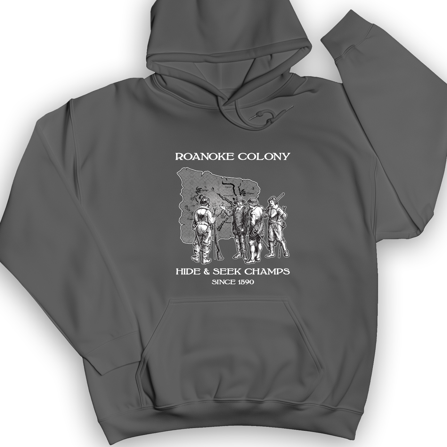Roanoke Hoodie Charcoal / S