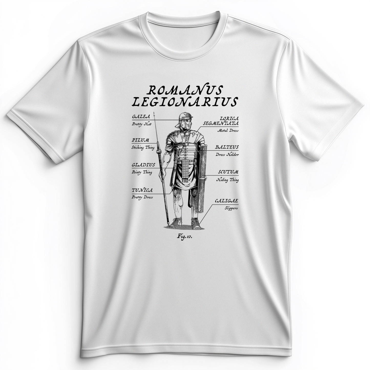 Roman Armor Premium Tee White / S