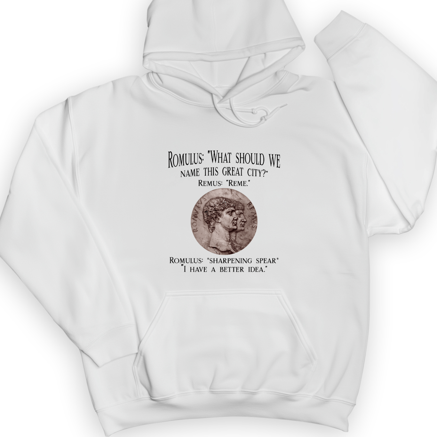 Rome Hoodie White / S