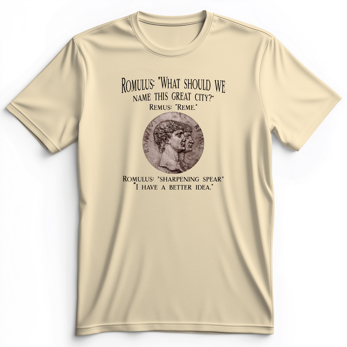 Rome Premium Tee Natural / S