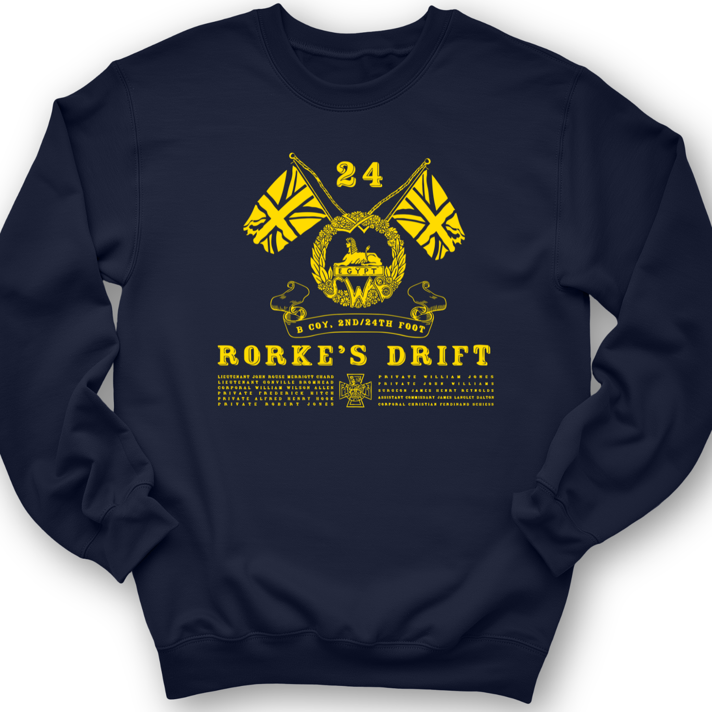 Rorke’s Drift Crewneck Navy / S