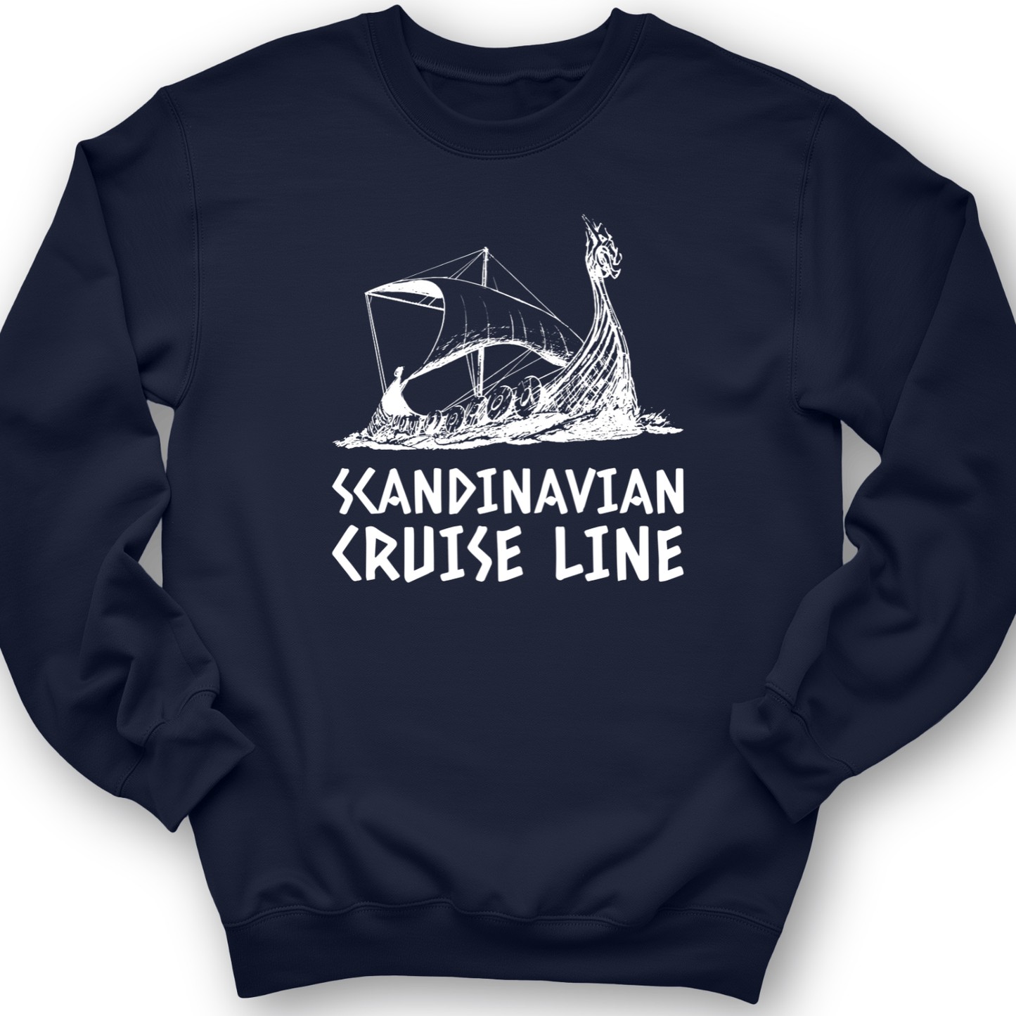 Scandinavian Cruise Line Crewneck Navy / S
