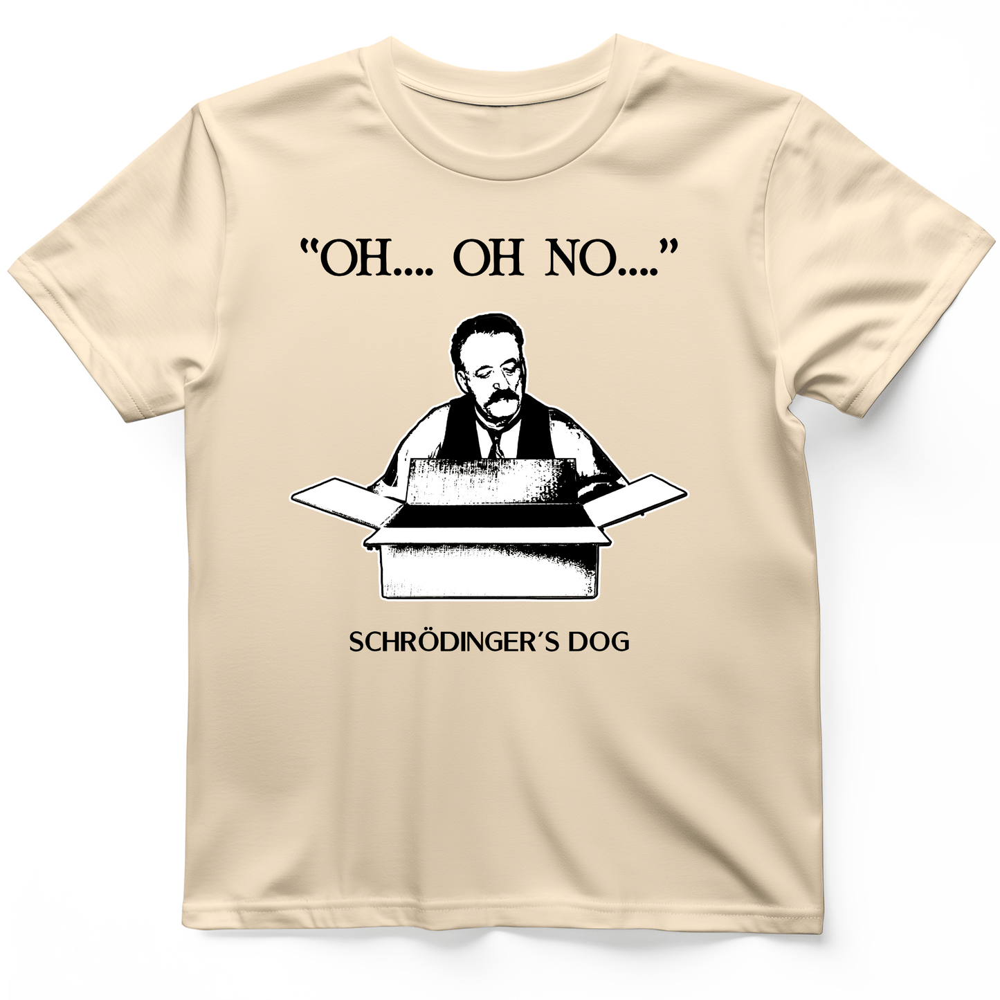Schrodinger's Dog T-Shirt Natural / S