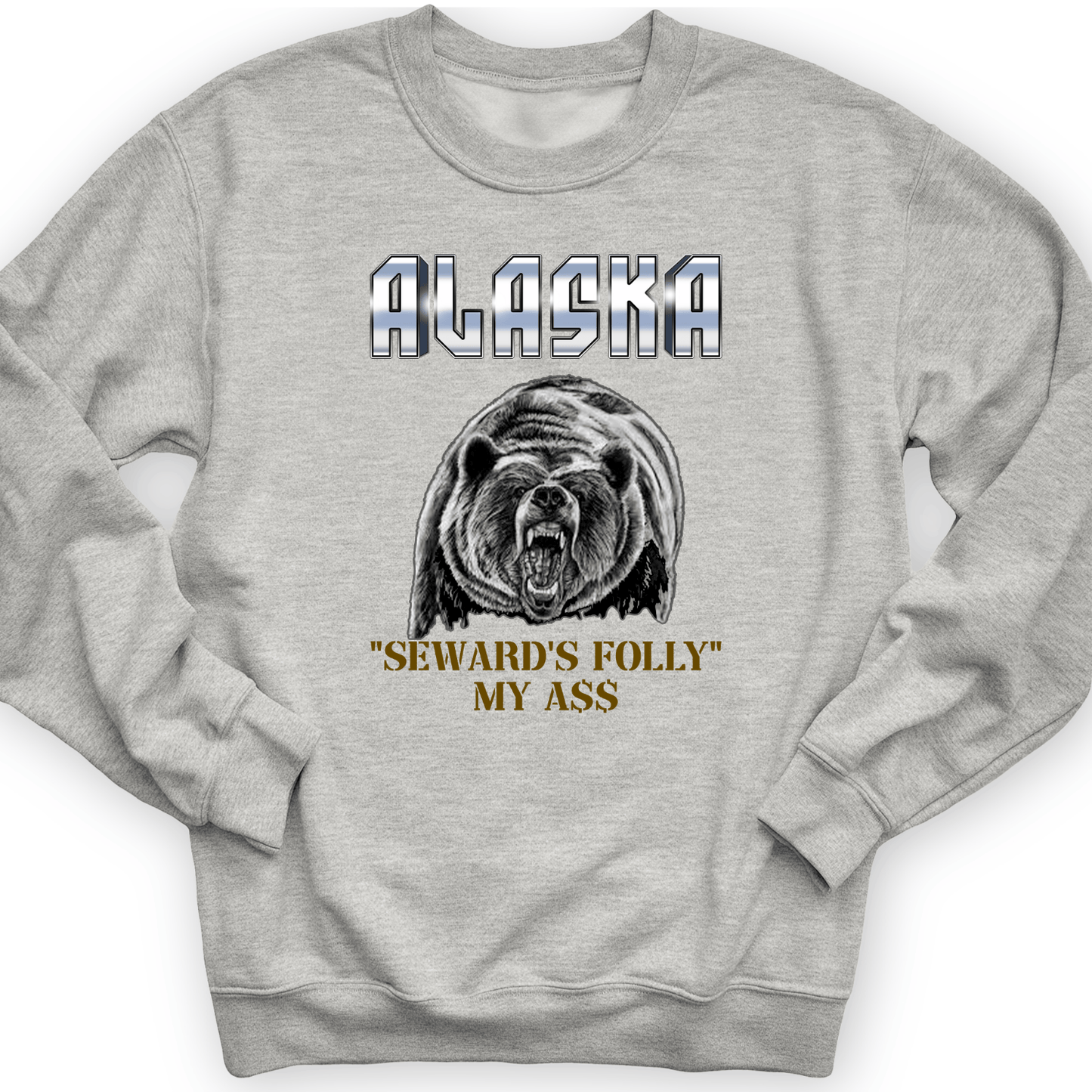 Seward's Folly Crewneck Sport Grey / S