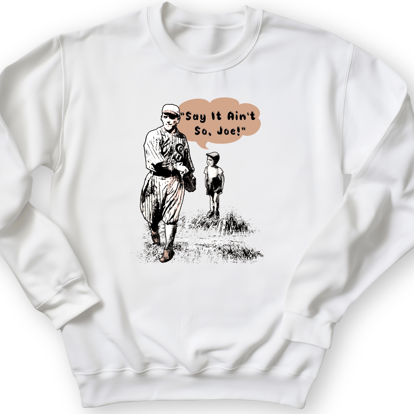 Shoeless Joe Jackson Crewneck White / S