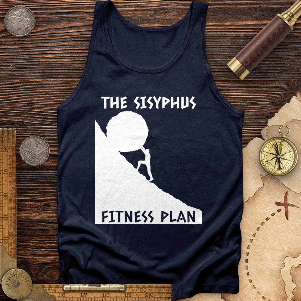 Sisyphus Fitness Plan Tank Navy / XS