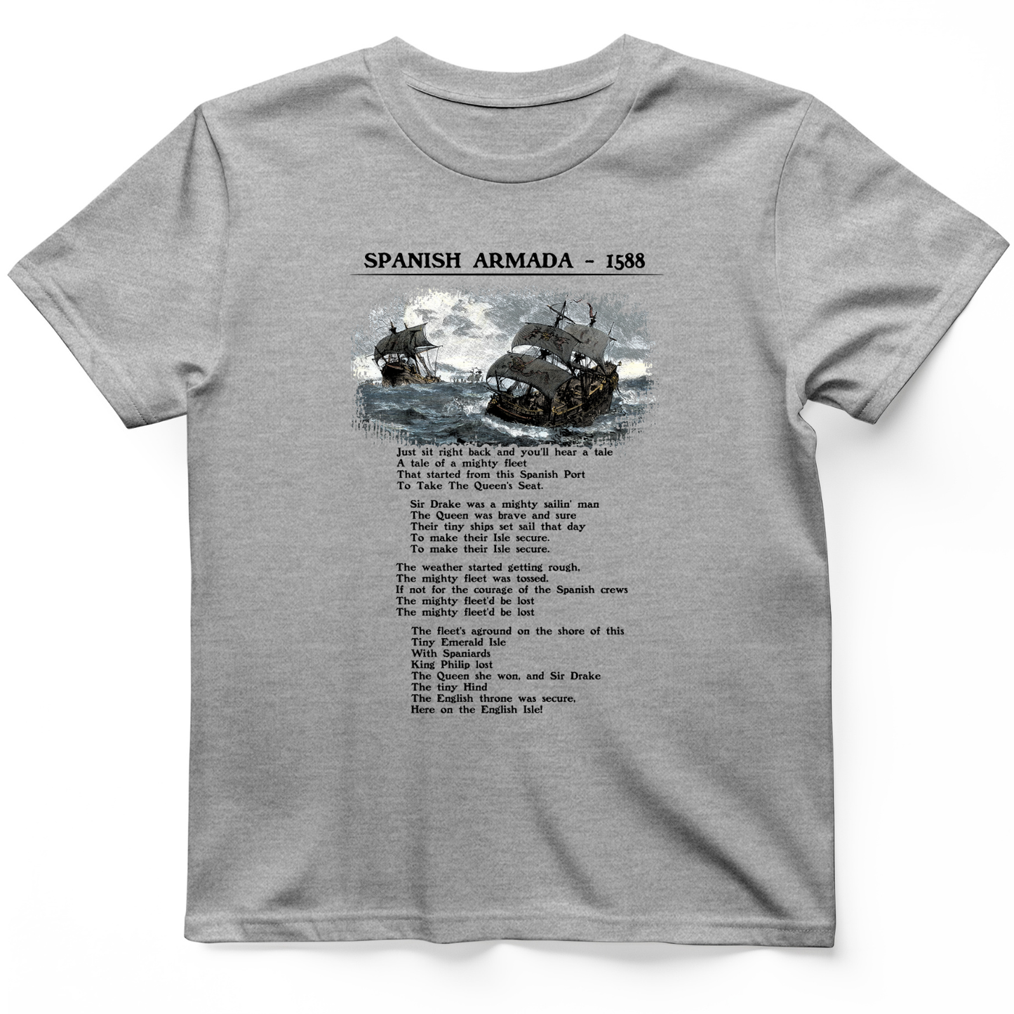 Spanish Armada T-Shirt Sport Grey / S