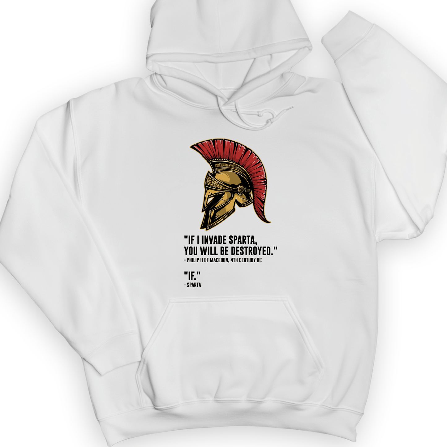 Sparta - If Hoodie White / S