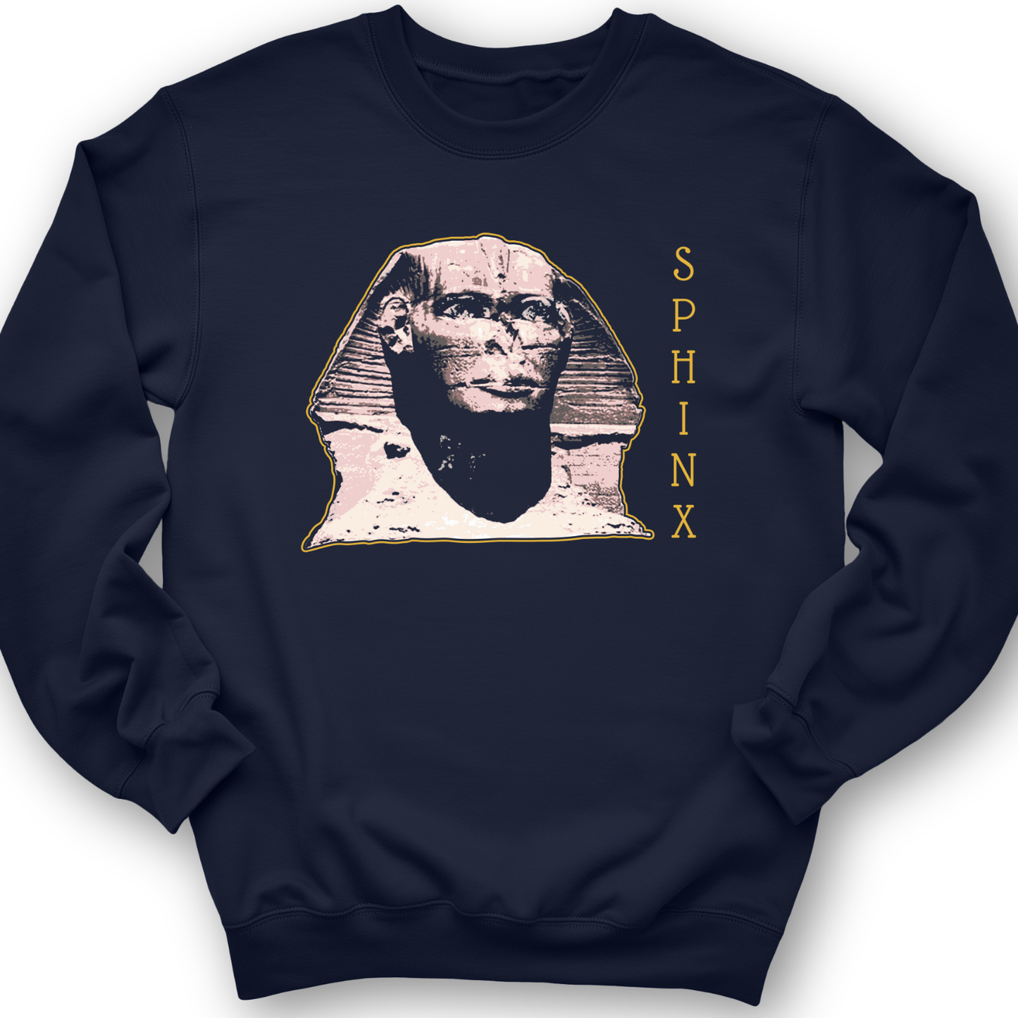 Sphinx Crewneck Navy / S