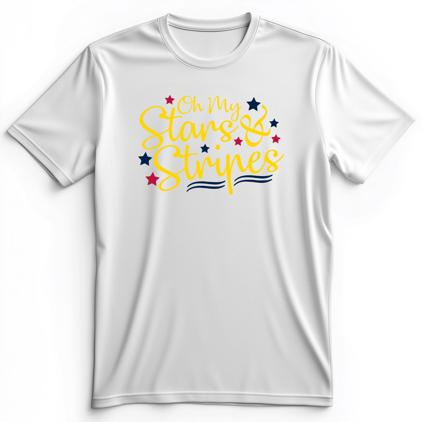 Stars And Stripes Premium Tee White / S