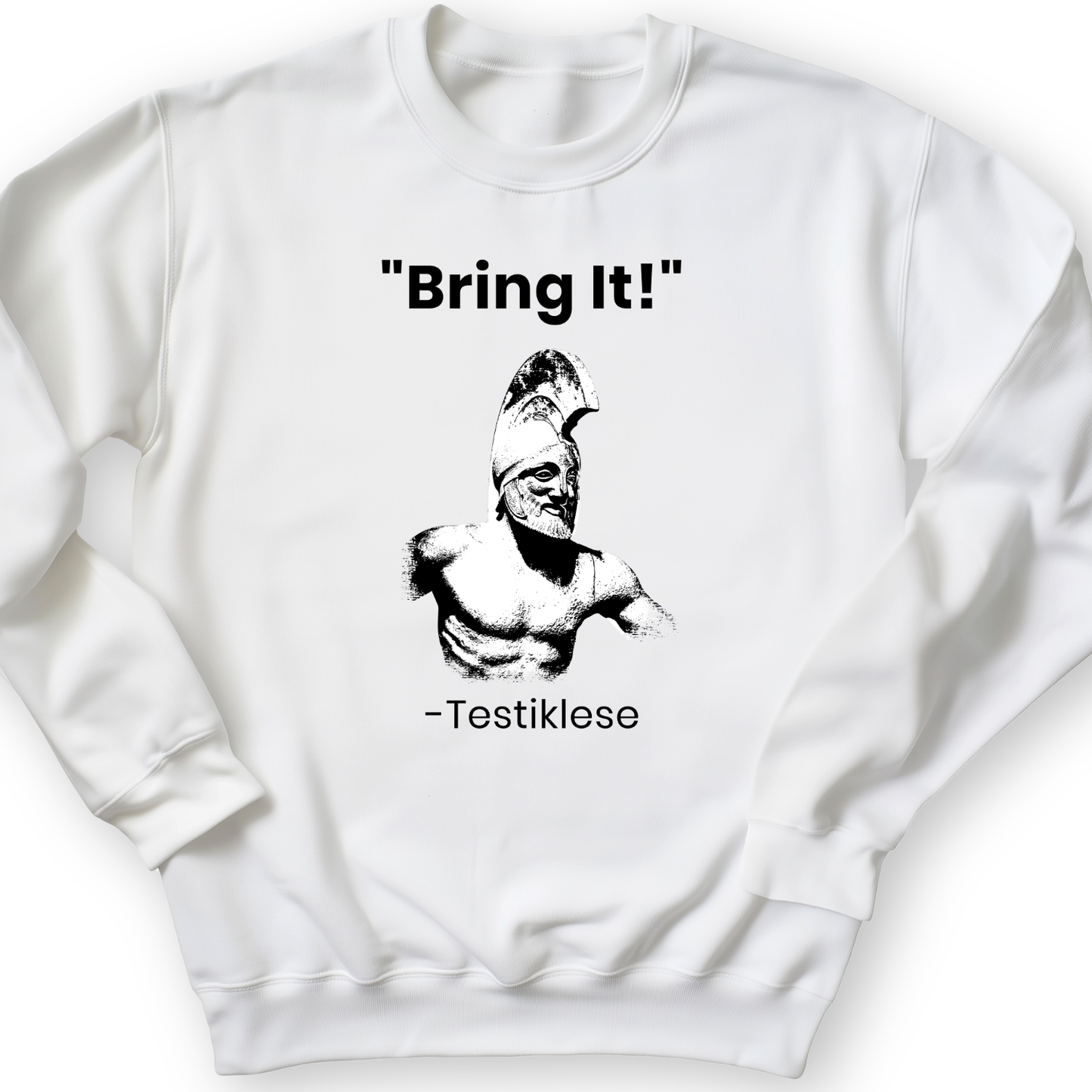 Testiklese Crewneck White / S