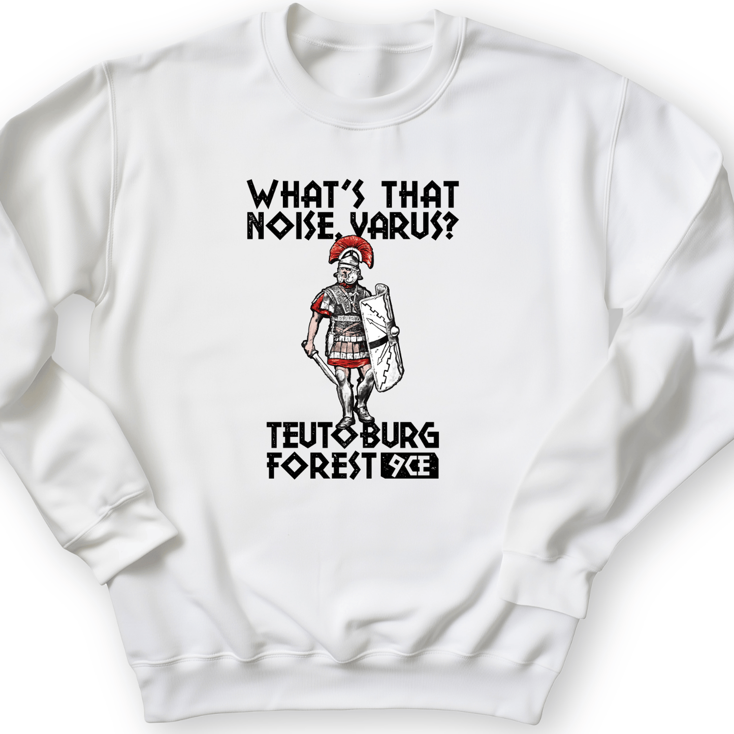 Teutoburg Forest Crewneck White / S