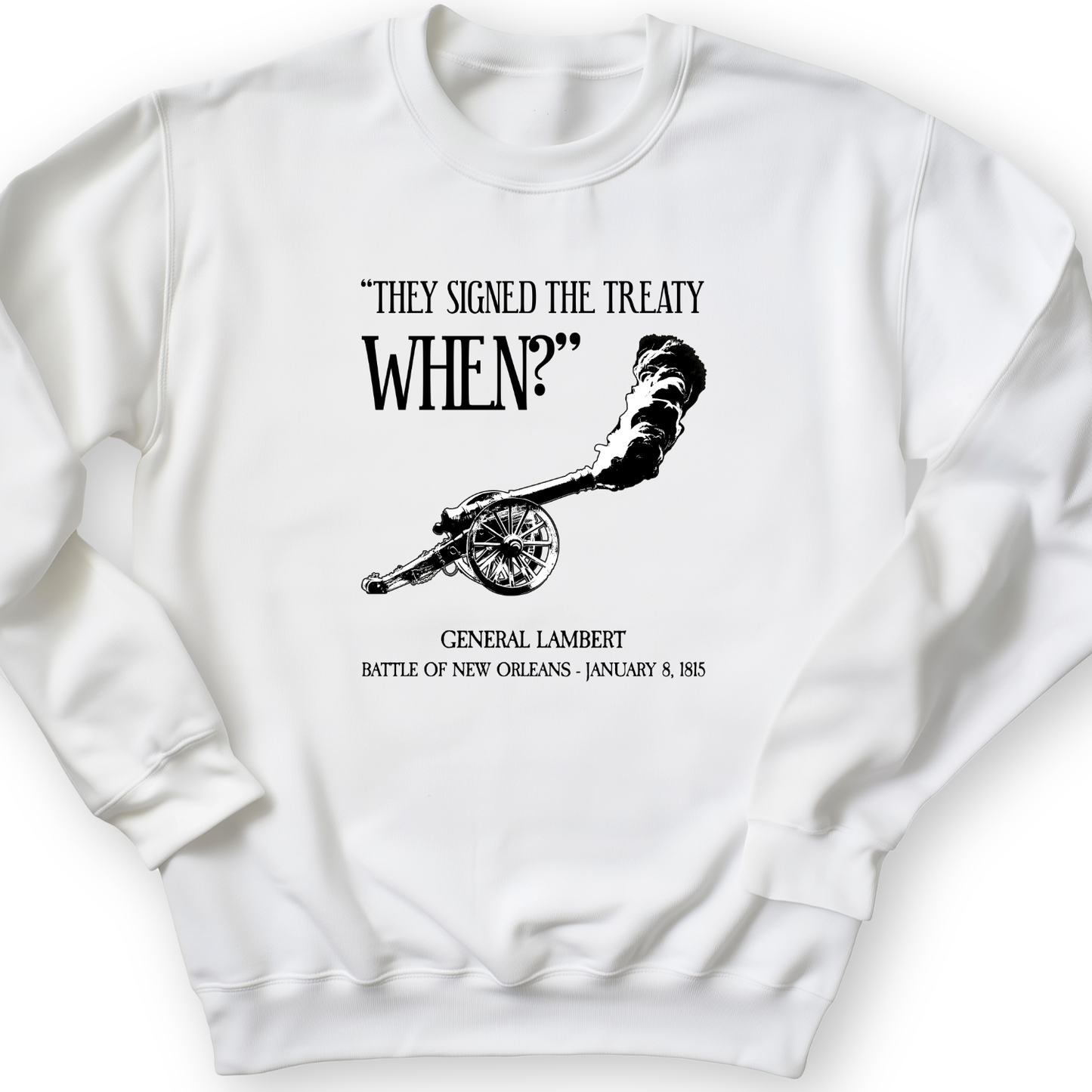 They signed it WHEN Crewneck White / S