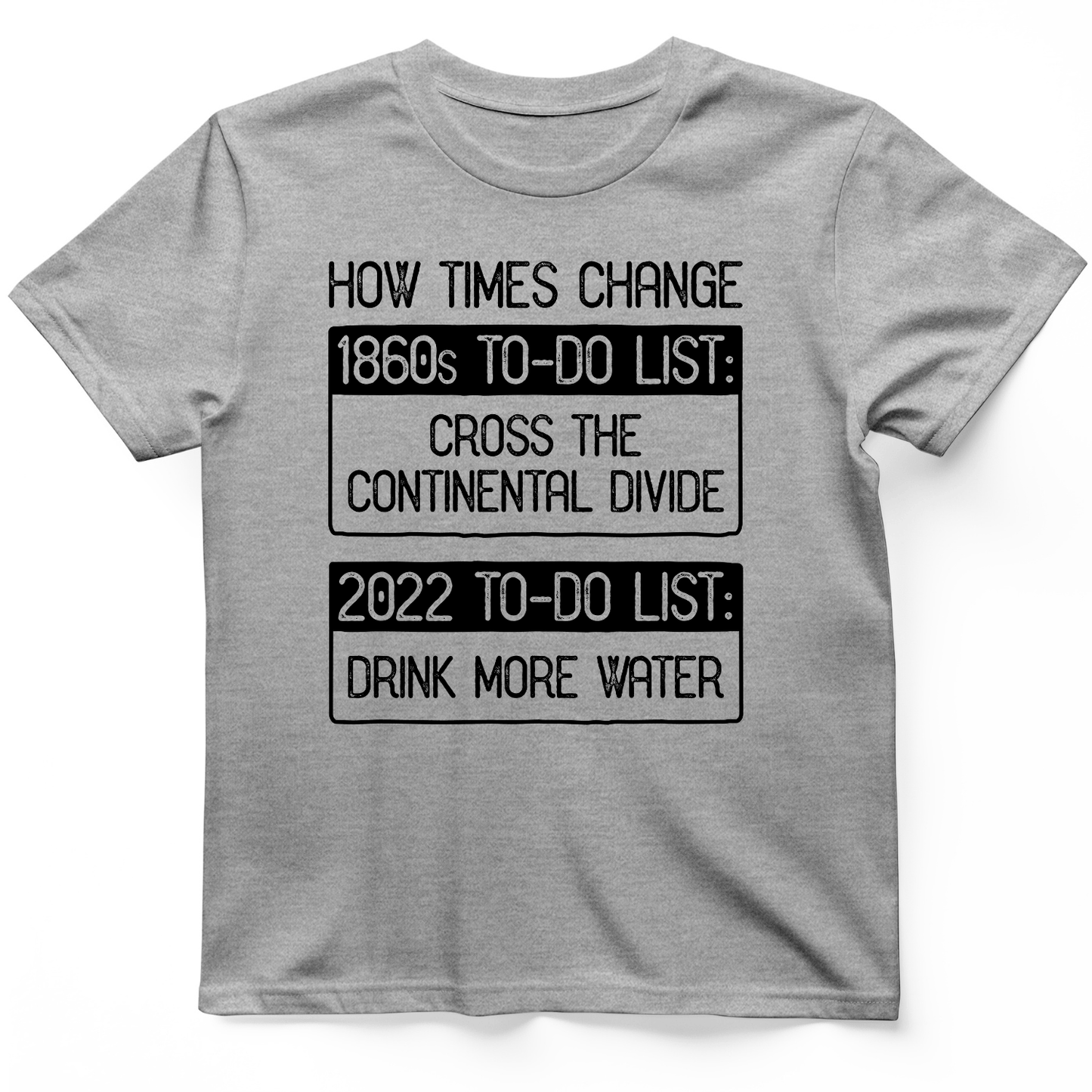 To-Do List T-Shirt Sport Grey / S